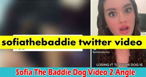 Number of people are getting curious and eagerly waiting for us when people got to know about this particular video which is titled Sofia the Baddie Dog Leaked Video it is now being shared and uploaded a number of times on different types of platforms and this particular footage is becoming a topic for the people and it is grabbing an. . Sofia the baddie leaked